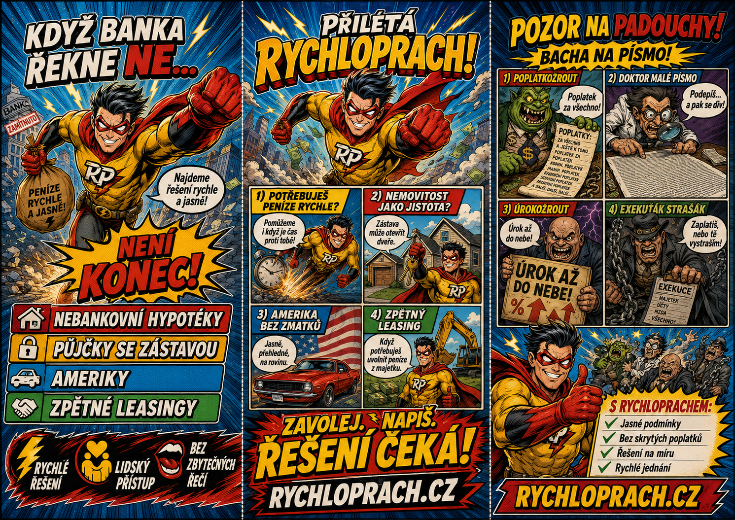 RYCHLOPRACH — když banka řekne NE